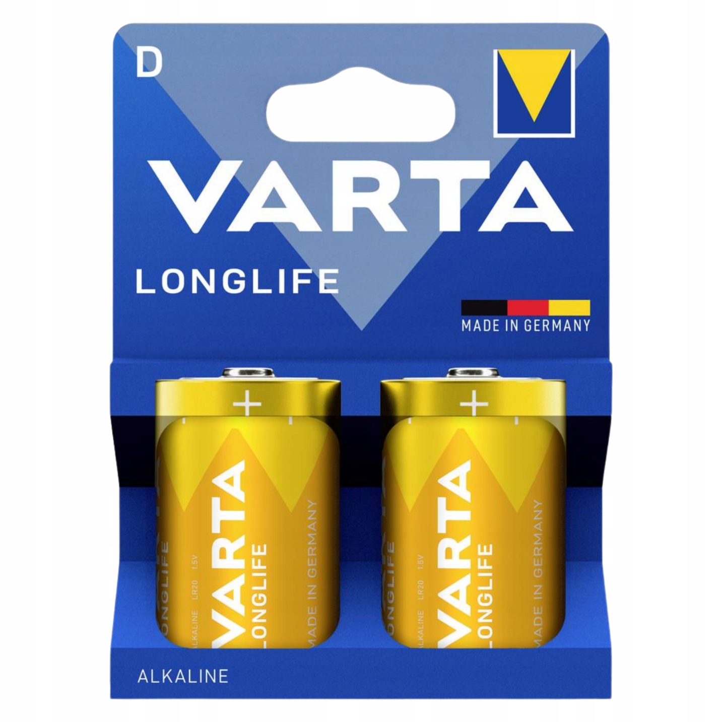 Baterie alkaiczne Varta Longlife D – Niezawodne źródło energii