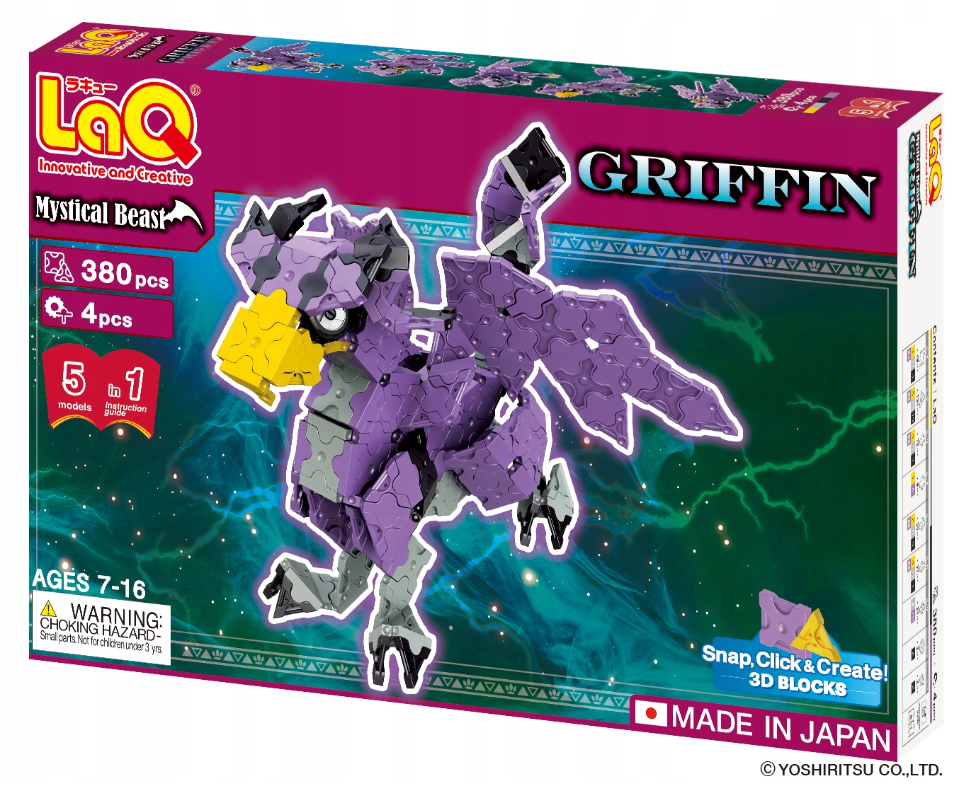 Klocki edukacyjne Griffin – Kreatywna zabawa dla dzieci