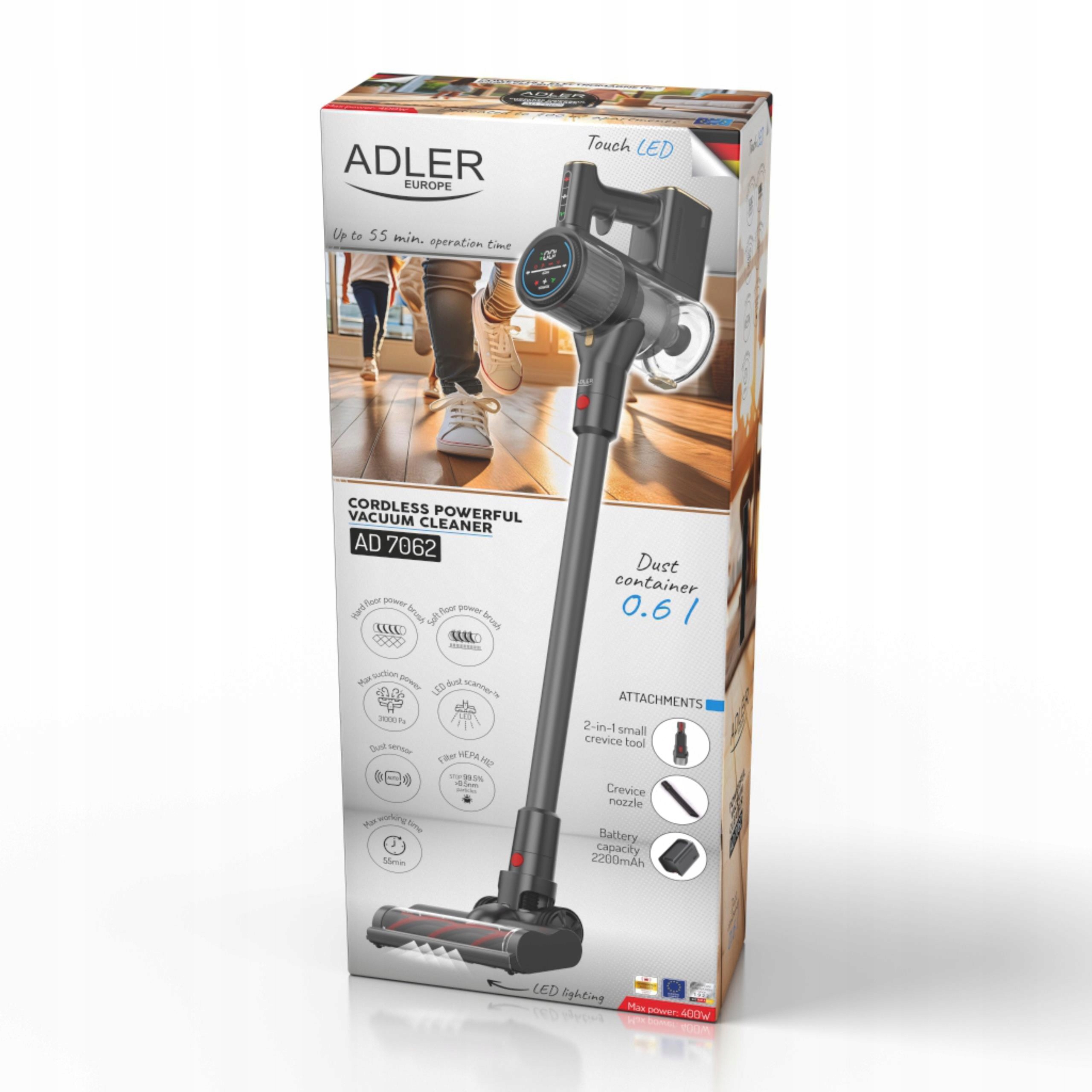 Wydajność i moc ssania – Idealny do codziennego sprzątania