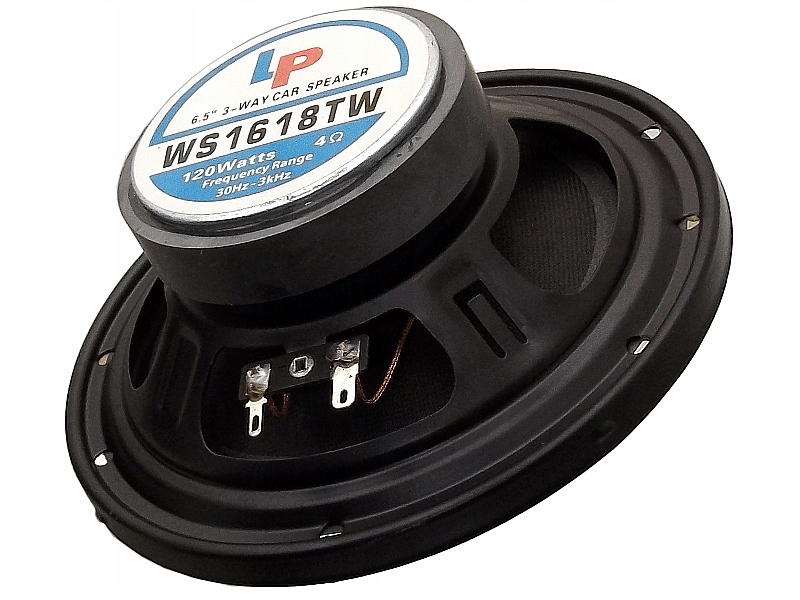 Wysoka moc i efektywność – Maksymalna moc 120W i RMS 7W
