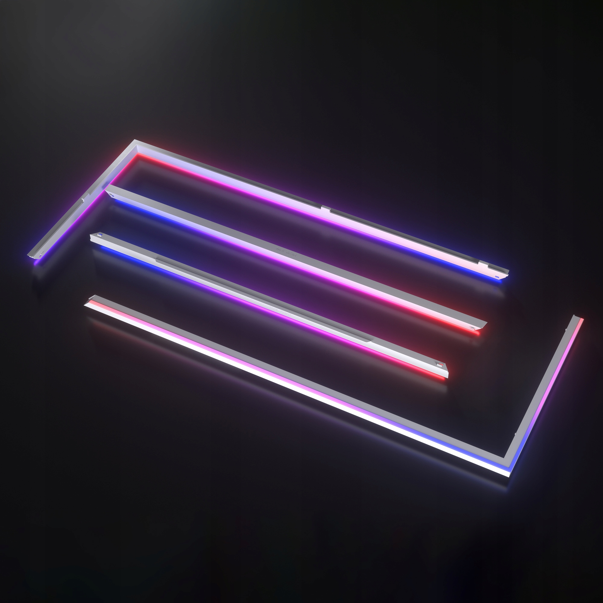 Hipnotyzujące efekty świetlne dzięki 4 modułom LED D-RGB