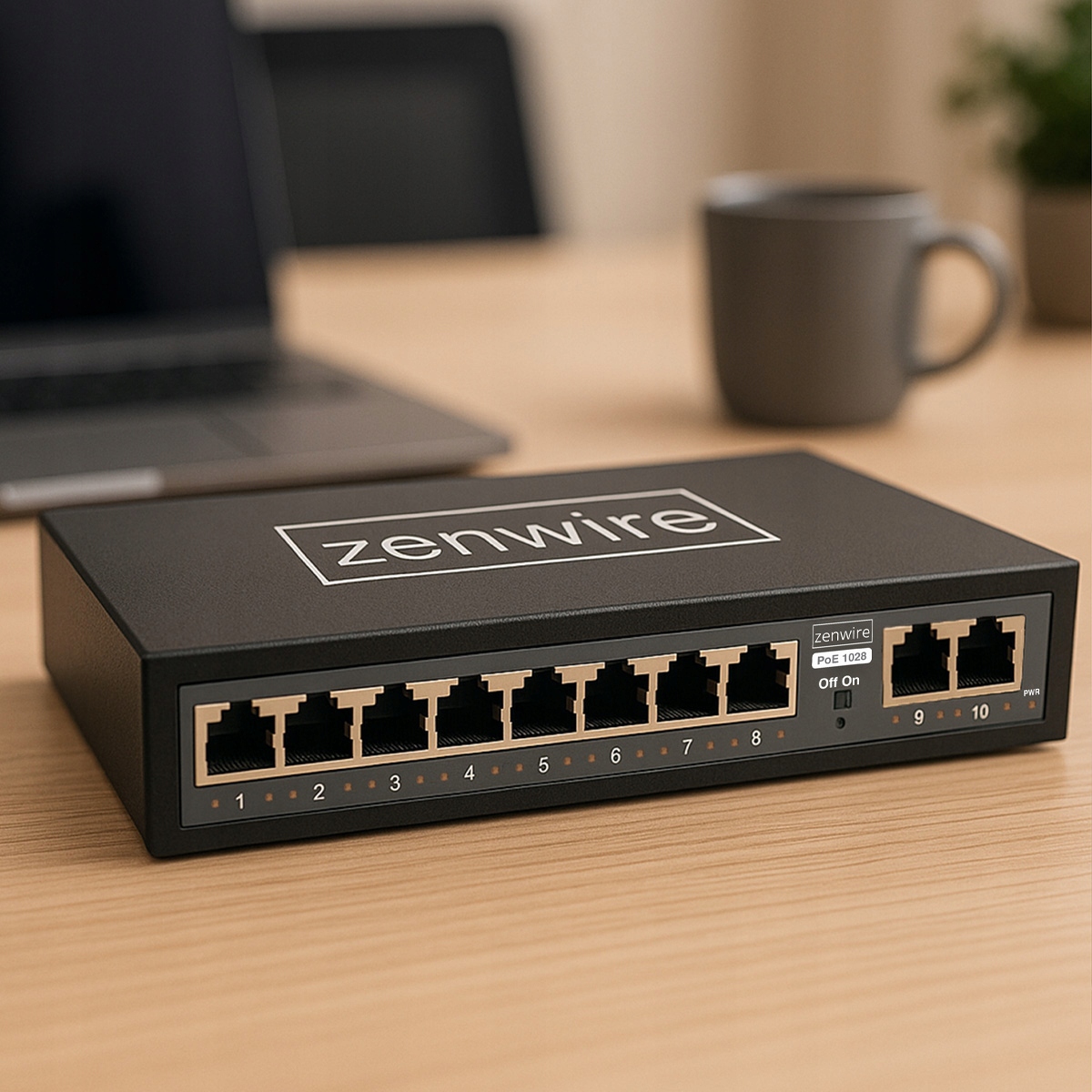 Uniwersalne zastosowanie Switcha PoE Zenwire 1028 – Idealny do domu i biura
