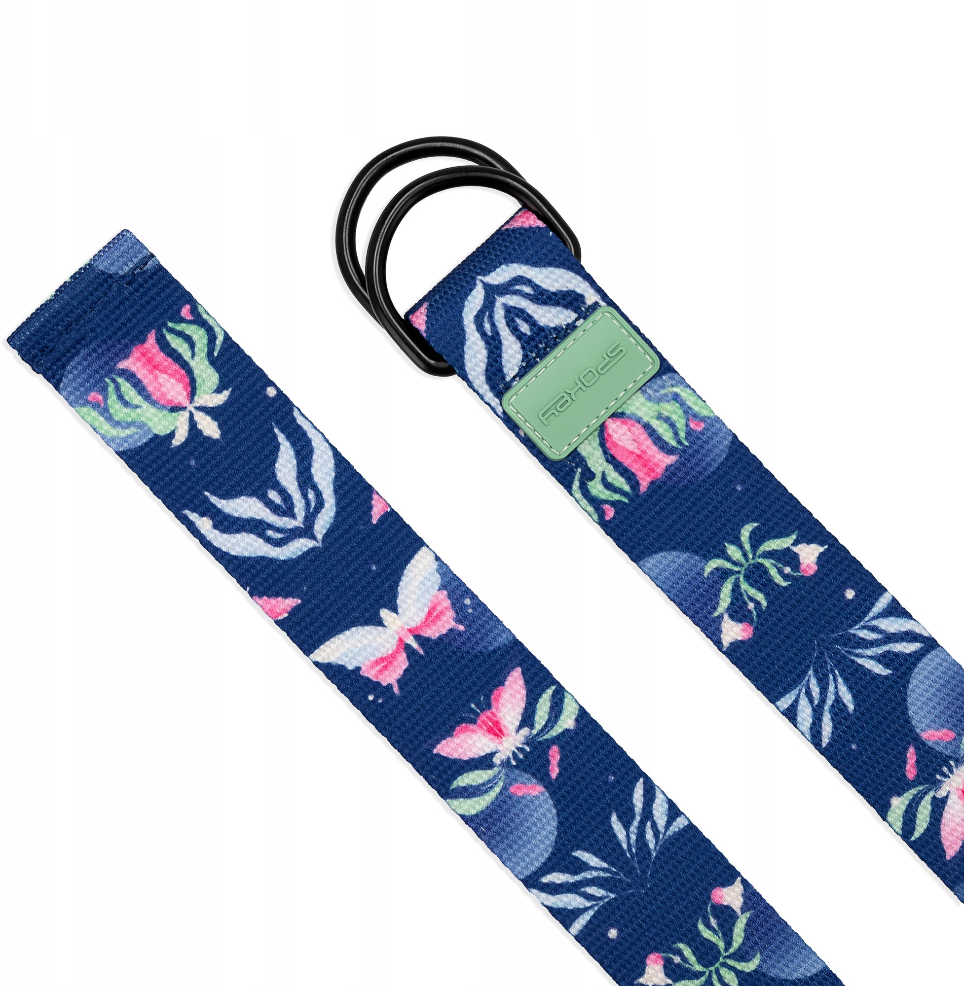 Kluczowe cechy paska do jogi Spokey THE BLOOM BELT