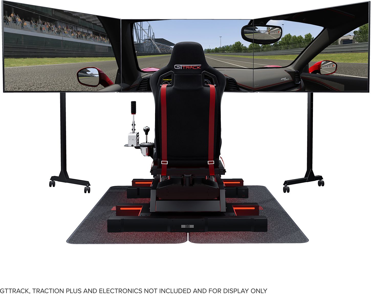 Detale regulacji i mocowania VESA w stojaku Next Level Racing