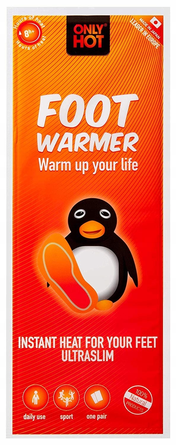 Wkładki rozgrzewające do butów Foot Warmer 8H Only Hot RWAR0002 – Komfort i ciepło w każdych warunkach