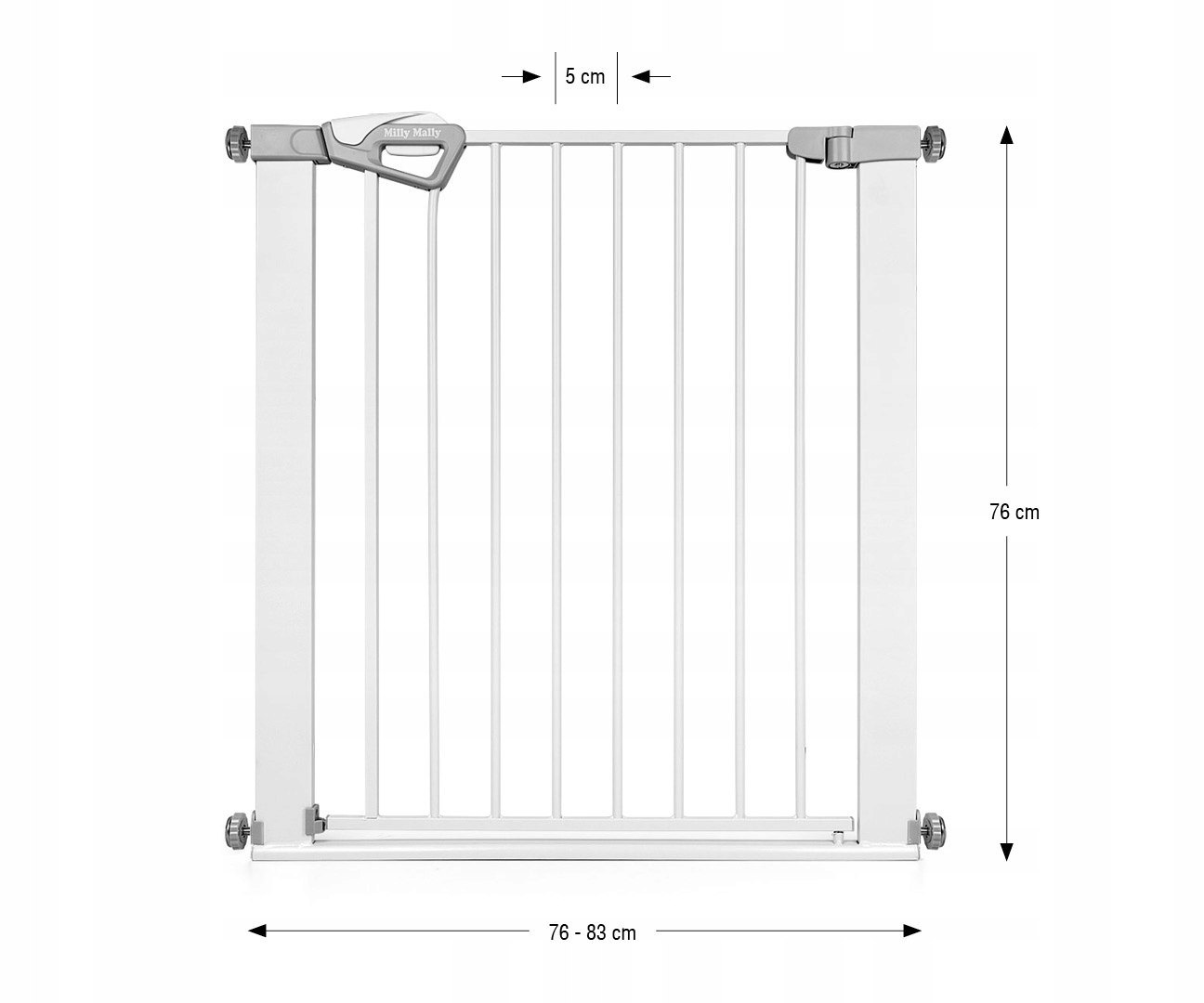 Regulowana szerokość dla różnych przestrzeni