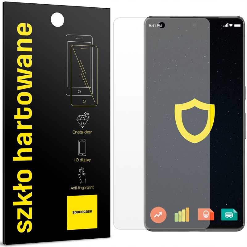 Szkło hartowane SPACECASE Glass 2.5D do Google Pixel 8 – Najlepsza ochrona ekranu