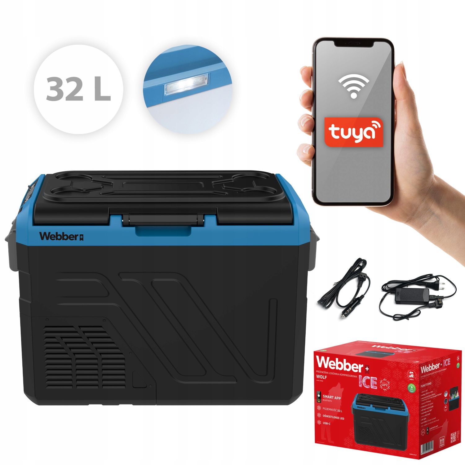 Oświetlenie wnętrza – Łatwy dostęp do produktów w ciemności