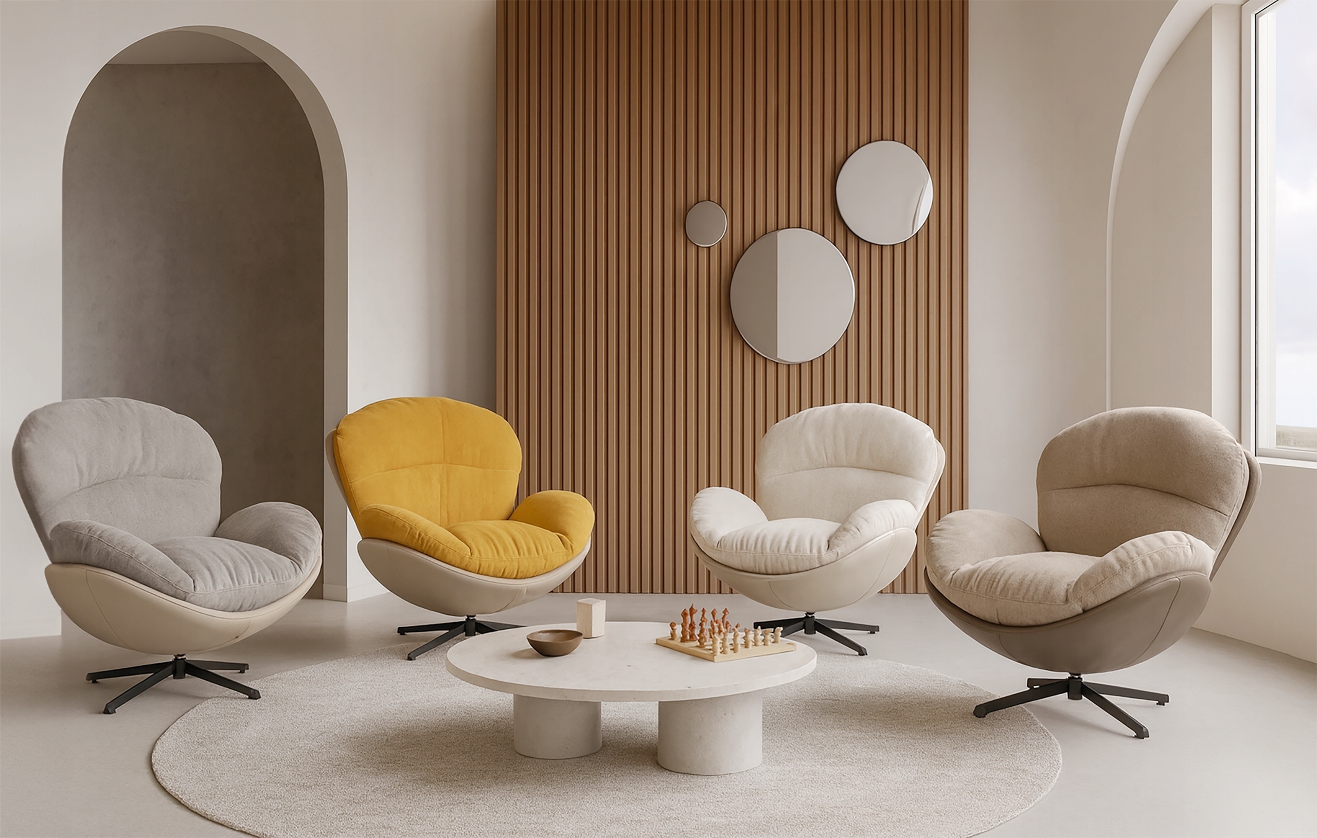 Idealny do różnych wnętrz – salon, biuro, strefa relaksu