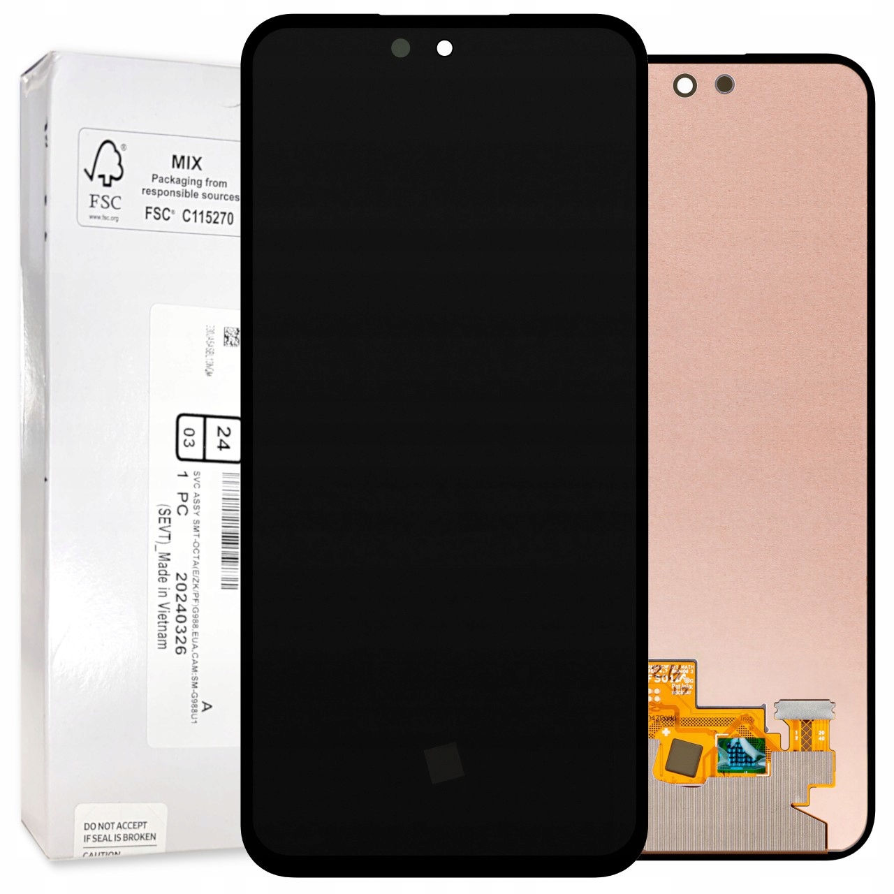 Wyświetlacz Samsung Galaxy A55 5G LCD SM-A556B Ekran Oryginał Service Pack – Przywróć pełną funkcjonalność swojego smartfona