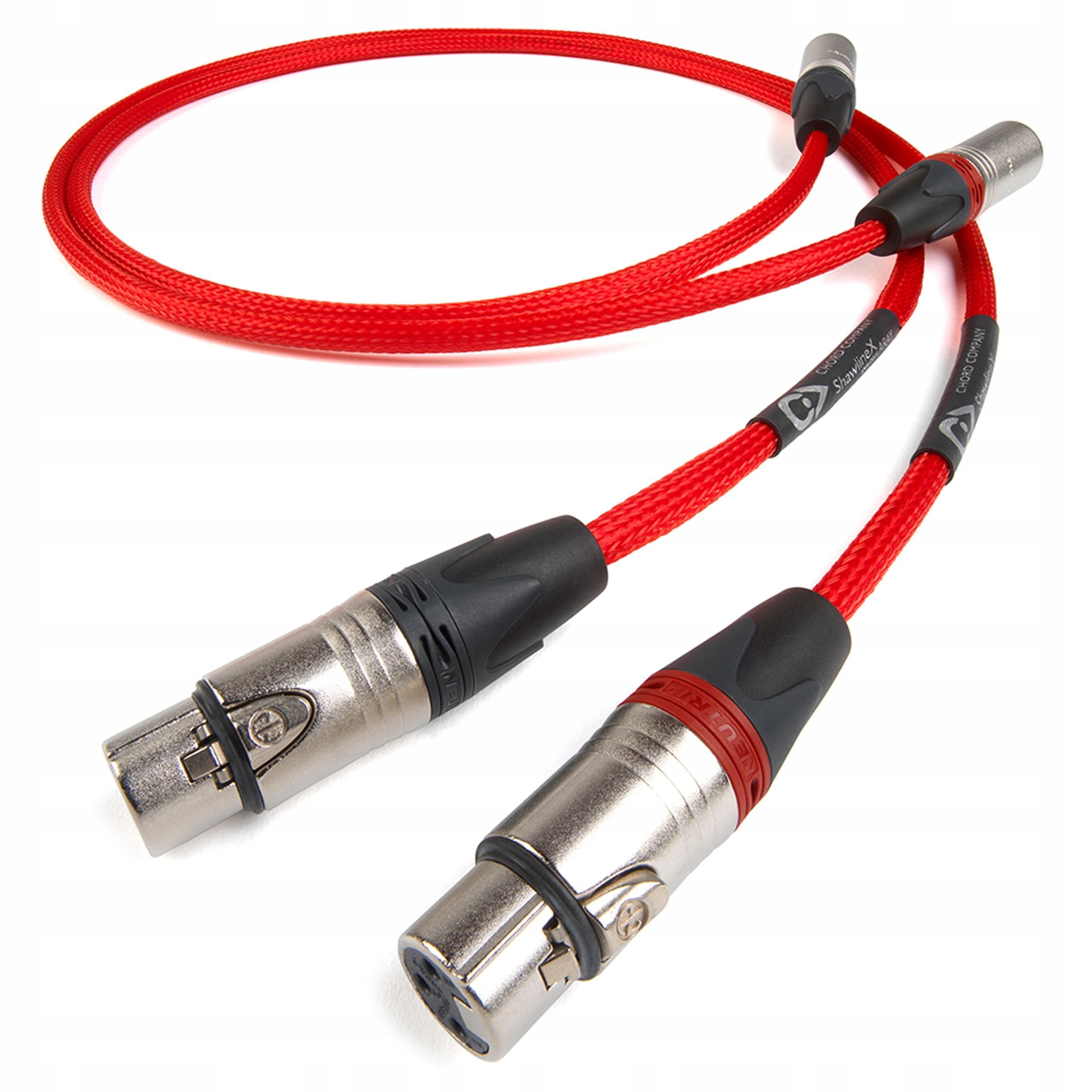Chord SHAWLINE X - Zbalansowany interkonekt XLR 2 m