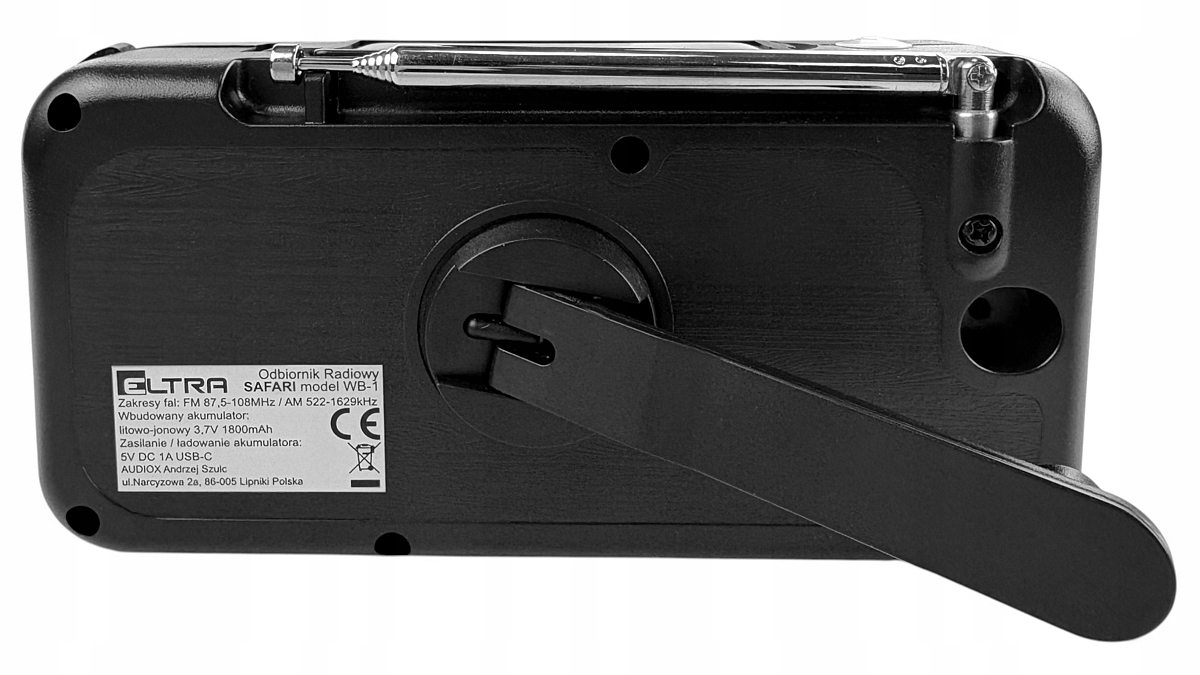 Antena teleskopowa dla lepszego odbioru