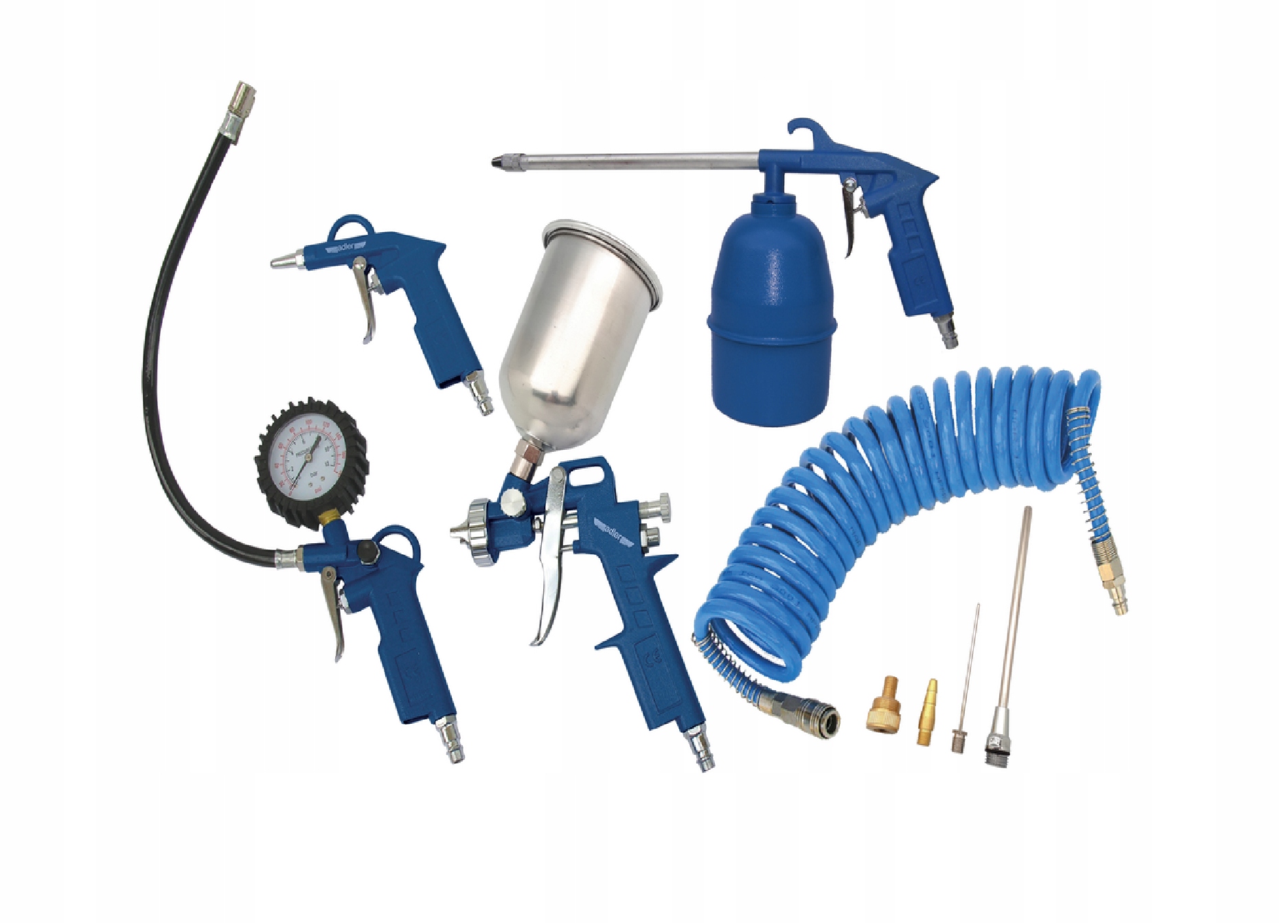 Zestaw pistoletów AD-24Z – Wszechstronność w malowaniu i pompowaniu