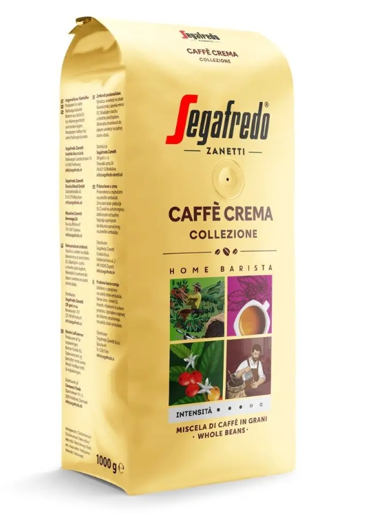 Kawa ziarnista Caffè Crema Collezione 1kg – Doskonały wybór dla miłośników kawy
