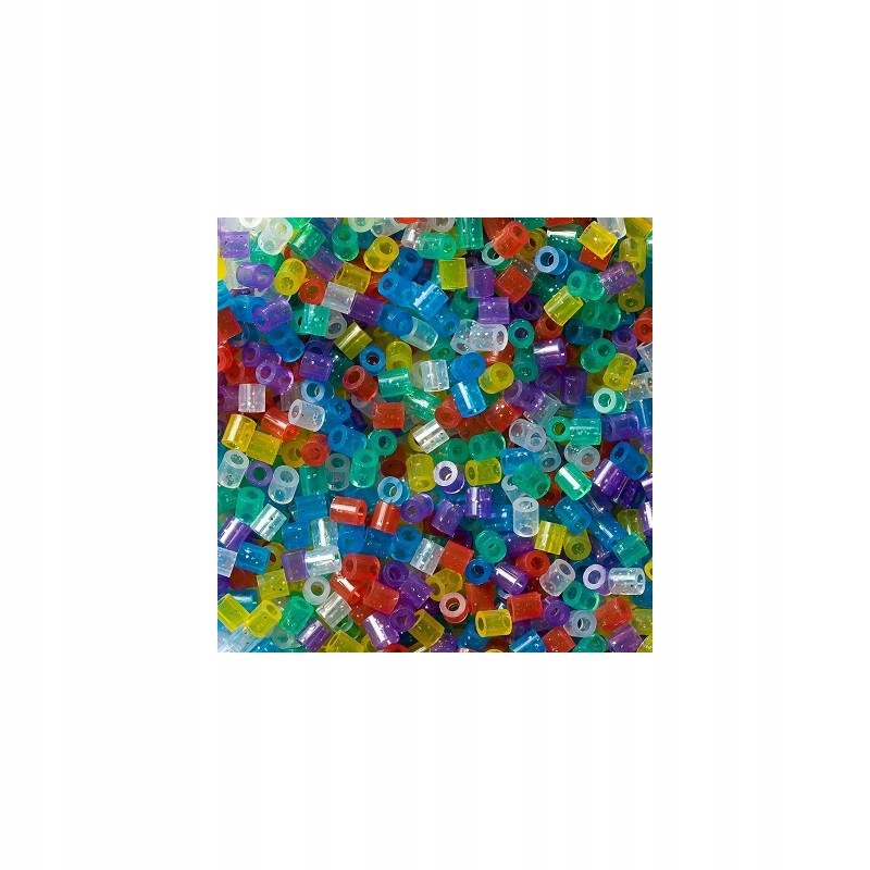 Koraliki Hama Midi – Wielobarwne i brokatowe