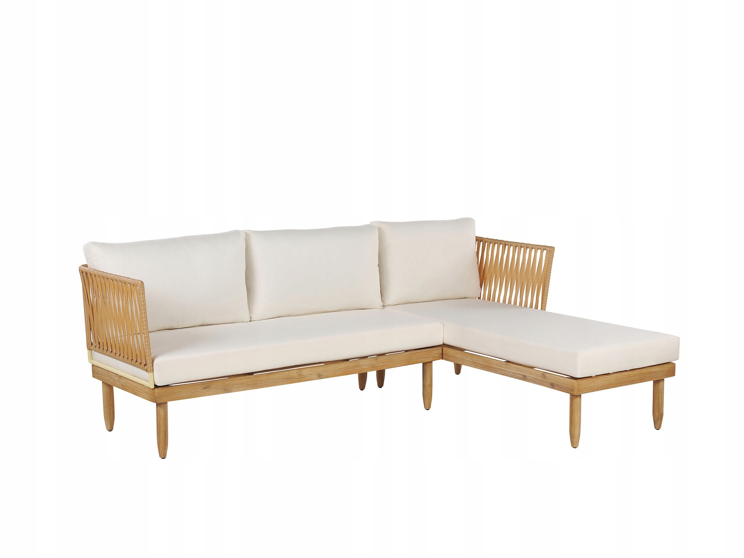 Wygodne poduszki i narożny kształt sofy – idealne do relaksu