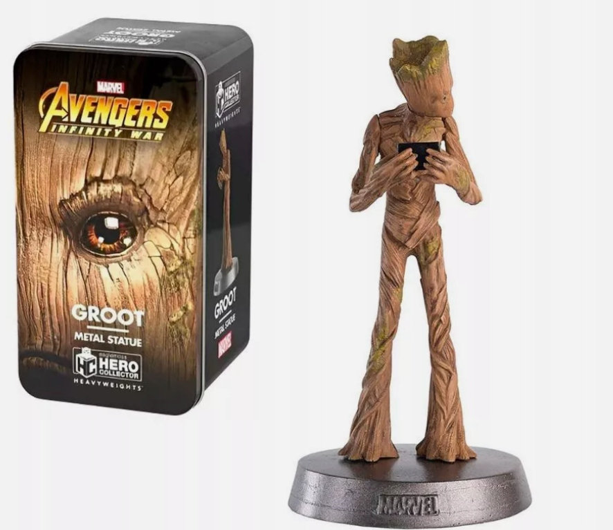 Eaglemoss Marvel Avengers Groot 1:18 – Niezbędny element kolekcji dla fanów Marvela