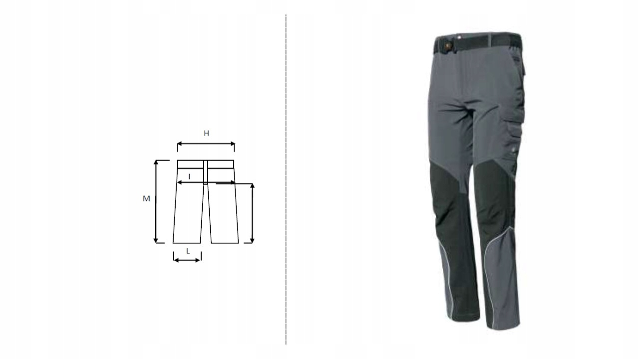 Praktyczne kieszenie i elastyczny pas - Wygoda na każdym kroku