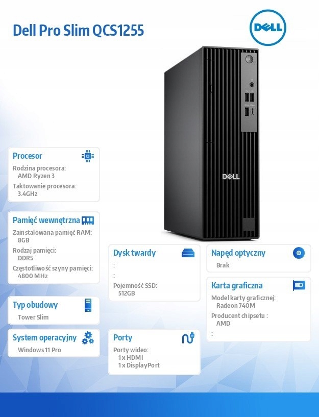 Wysoka wydajność graficzna z Radeon 740M