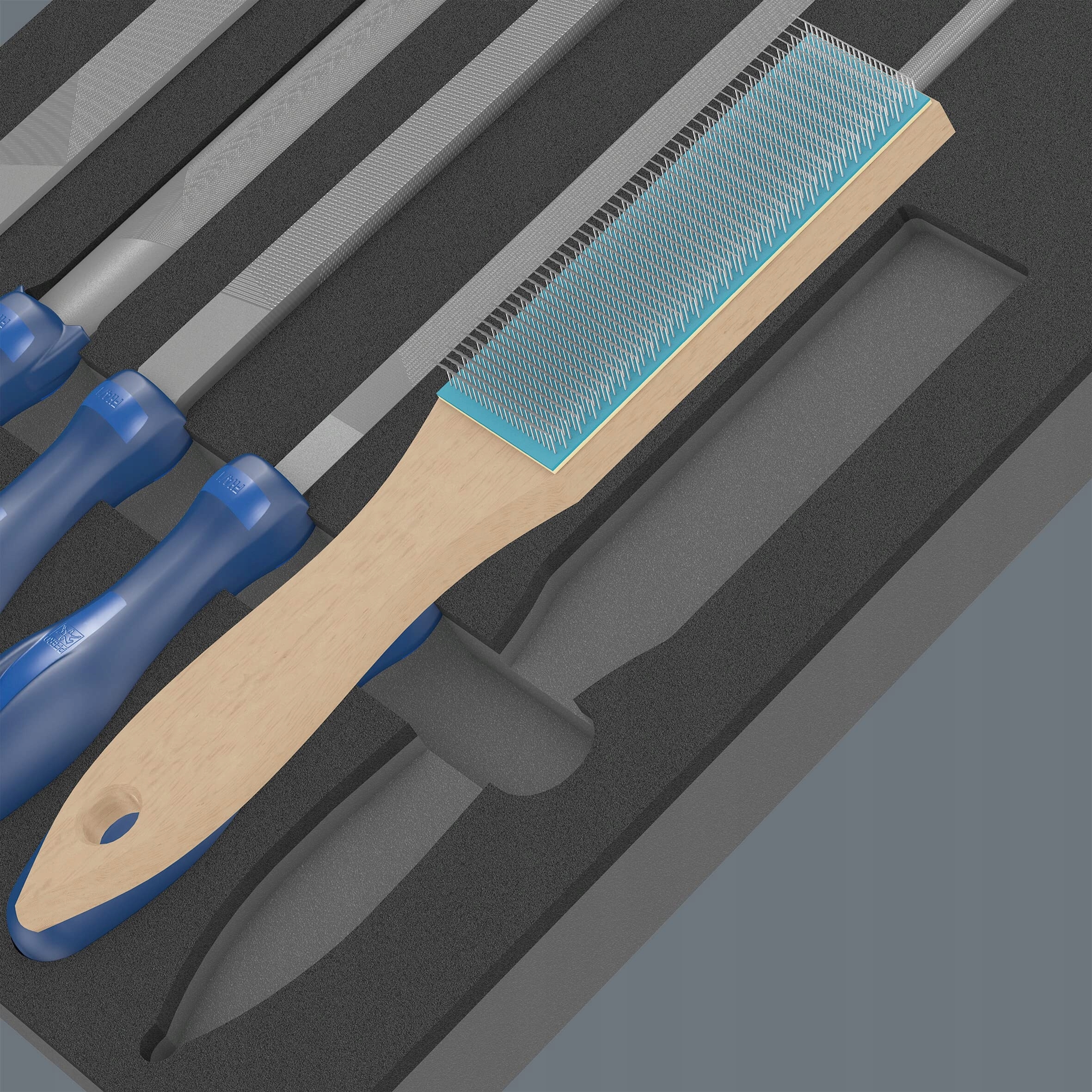 Zawartość zestawu – 6 profesjonalnych pilników PFERD