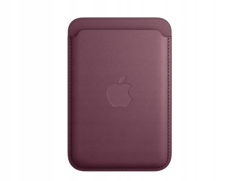 Apple Portfel z tkaniny FineWoven z MagSafe do iPhone'a - rubinowa morwa
