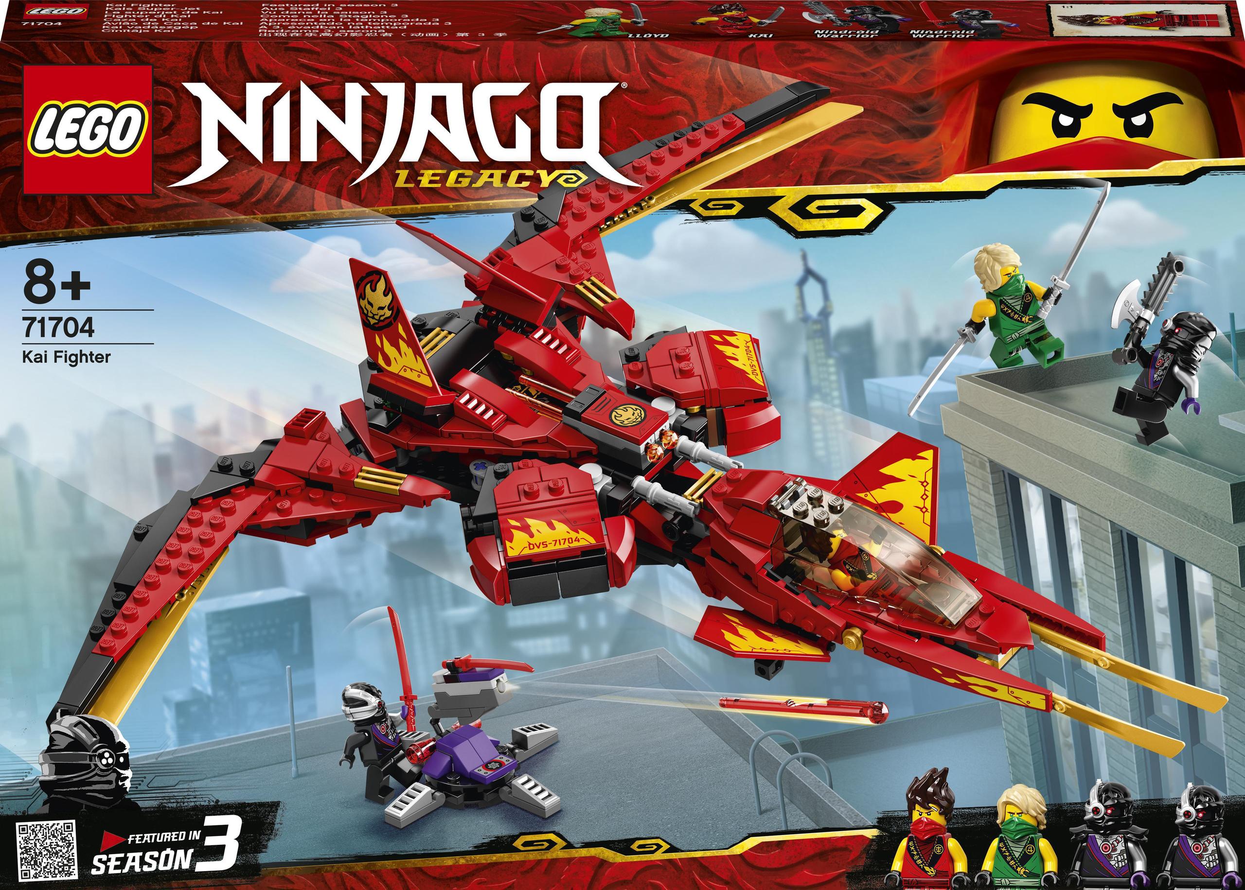 LEGO Ninjago Pojazd bojowy Kaia (71704) – Wciągająca zabawa w świecie ninja