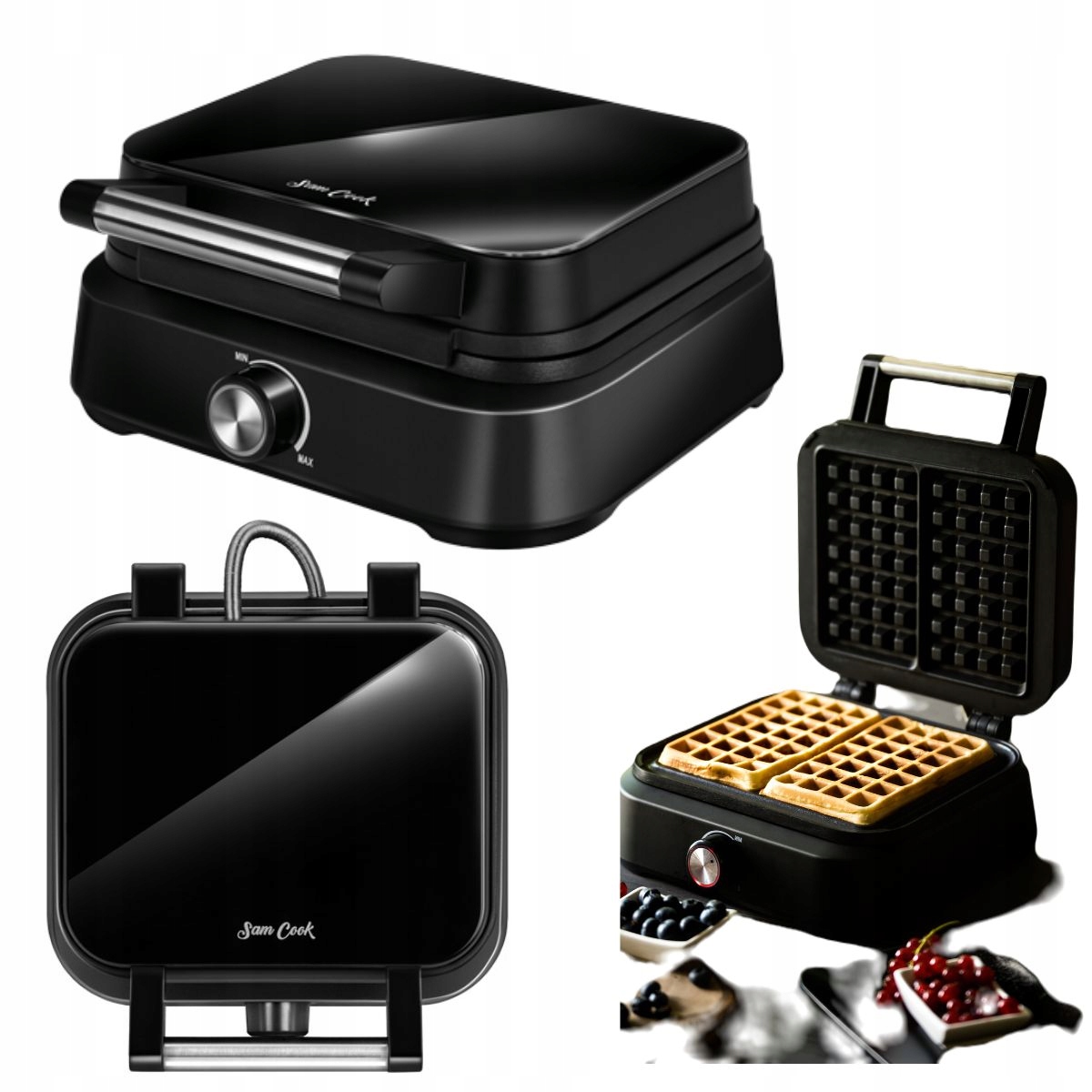 Przygotowanie dwóch gofrów jednocześnie – oszczędność czasu