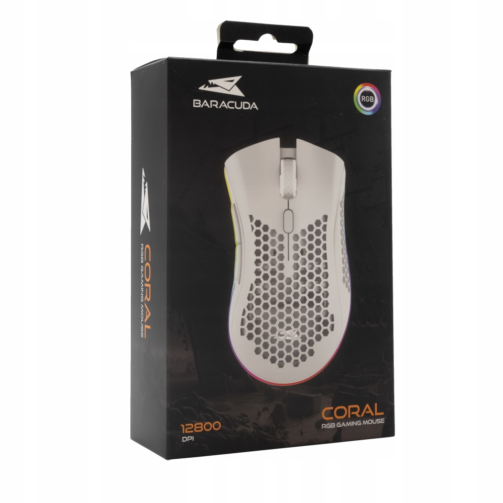 Wysoka rozdzielczość 12800 DPI i częstotliwość 1000 Hz