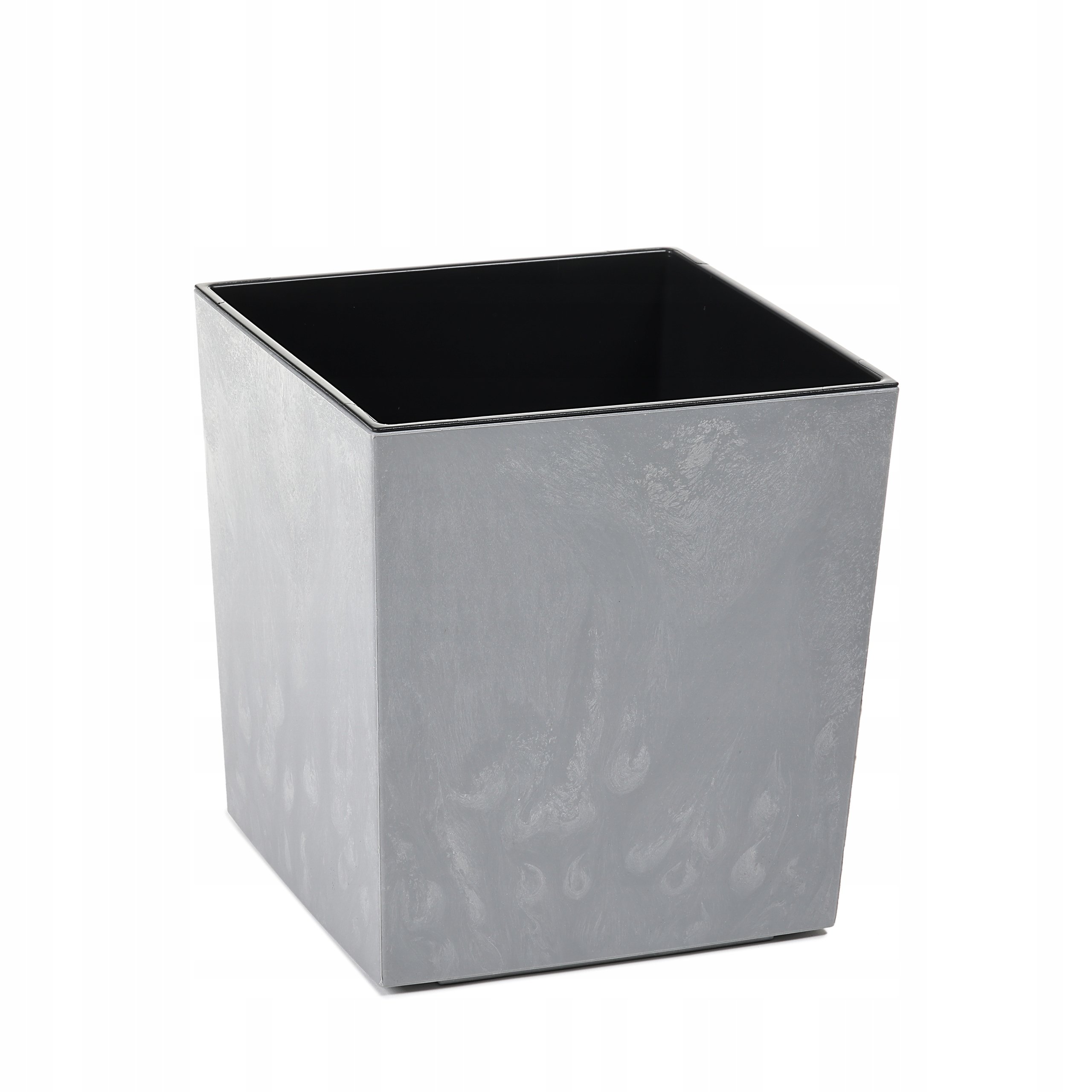 Donica JUKA 250x250 ECO recycled - szary beton LA552-70 LAMELA – Idealna do Twojego ogrodu