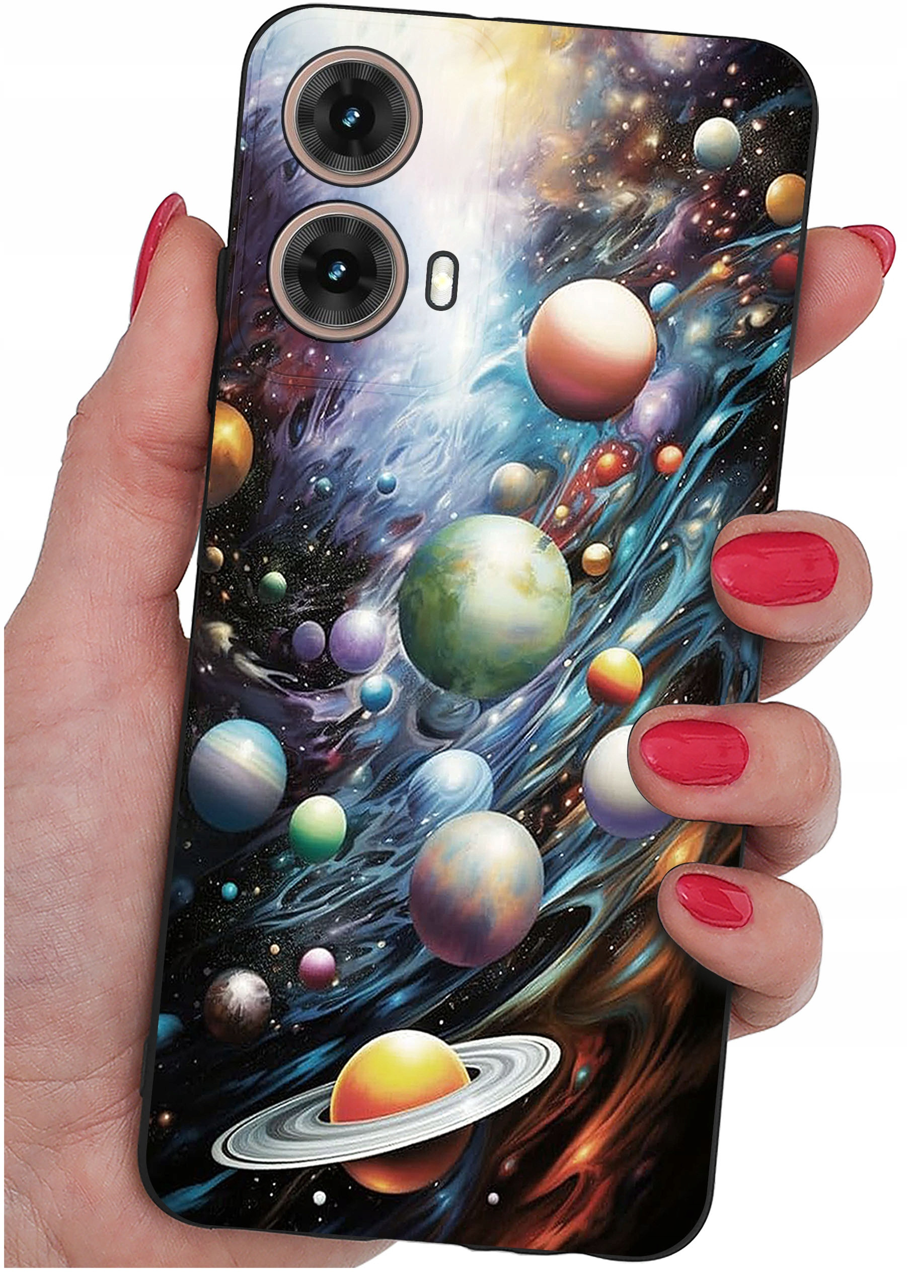 Etui do Motorola Moto G85 5G WZORY | SILIKONOWE MATT CASE – Ochrona i styl w jednym