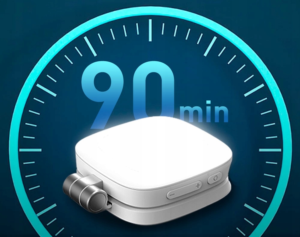 Ładowanie przez USB-C – Wydajny akumulator 850 mAh