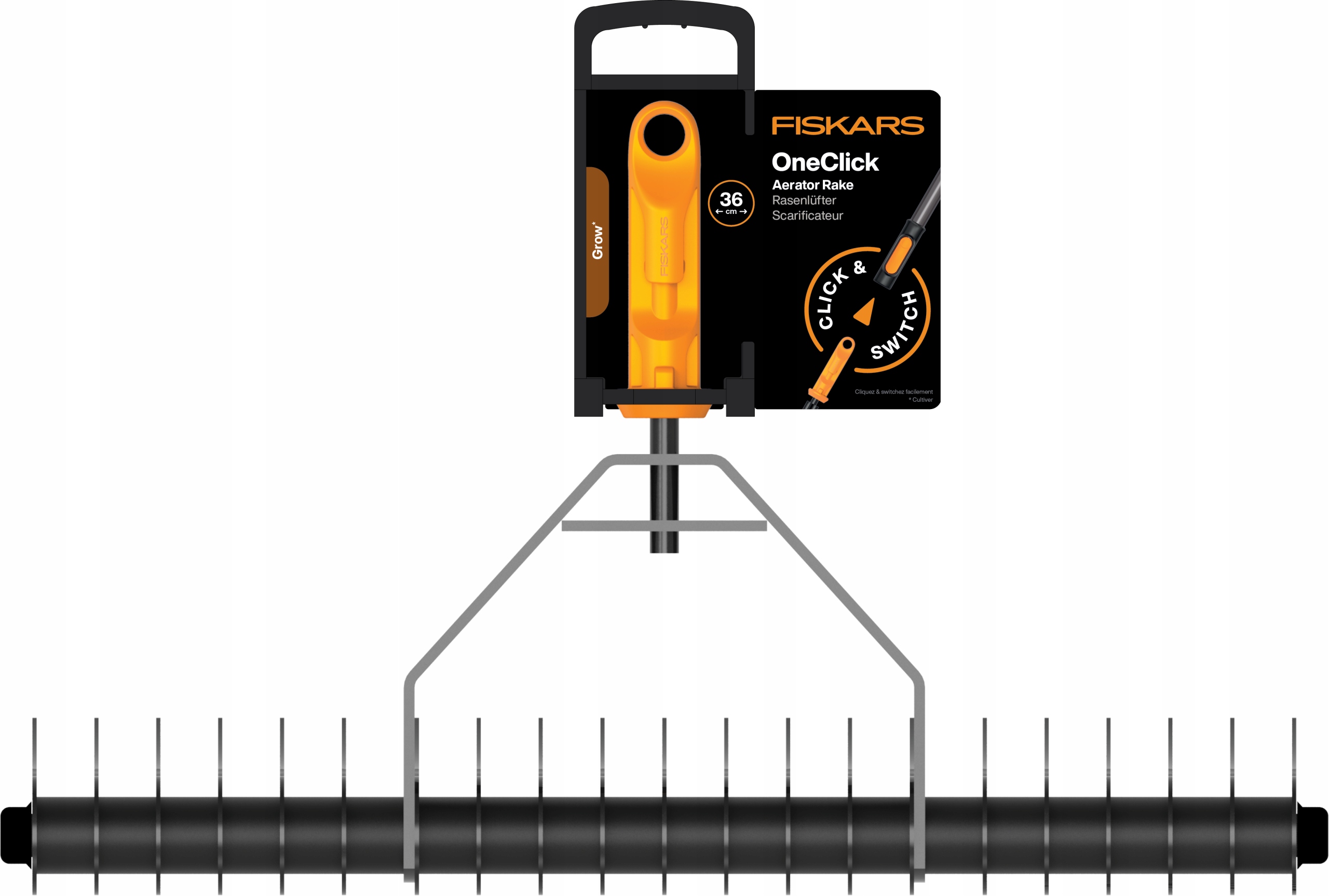 Szerokość robocza 360 mm – optymalne pokrycie