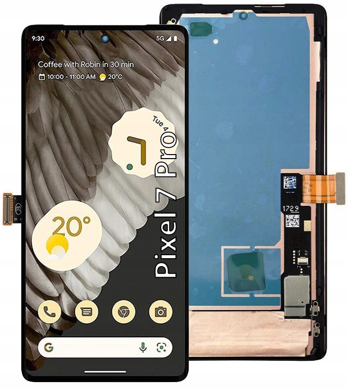 Wyświetlacz OLED z ramką do Google Pixel 7 Pro – Doskonała jakość obrazu