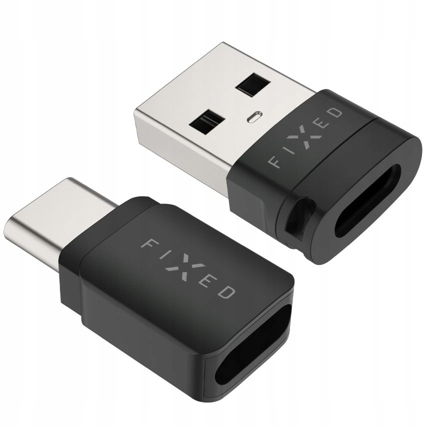 Aluminiowy bloker danych USB-C/C i USB-C/U 2w1 FIXED – Bezpieczne ładowanie w każdej sytuacji