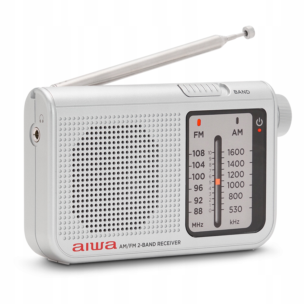 Radio kieszonkowe AIWA Pocket Radio z AM/FM (RS-55SL) – Twój mobilny towarzysz dźwięku