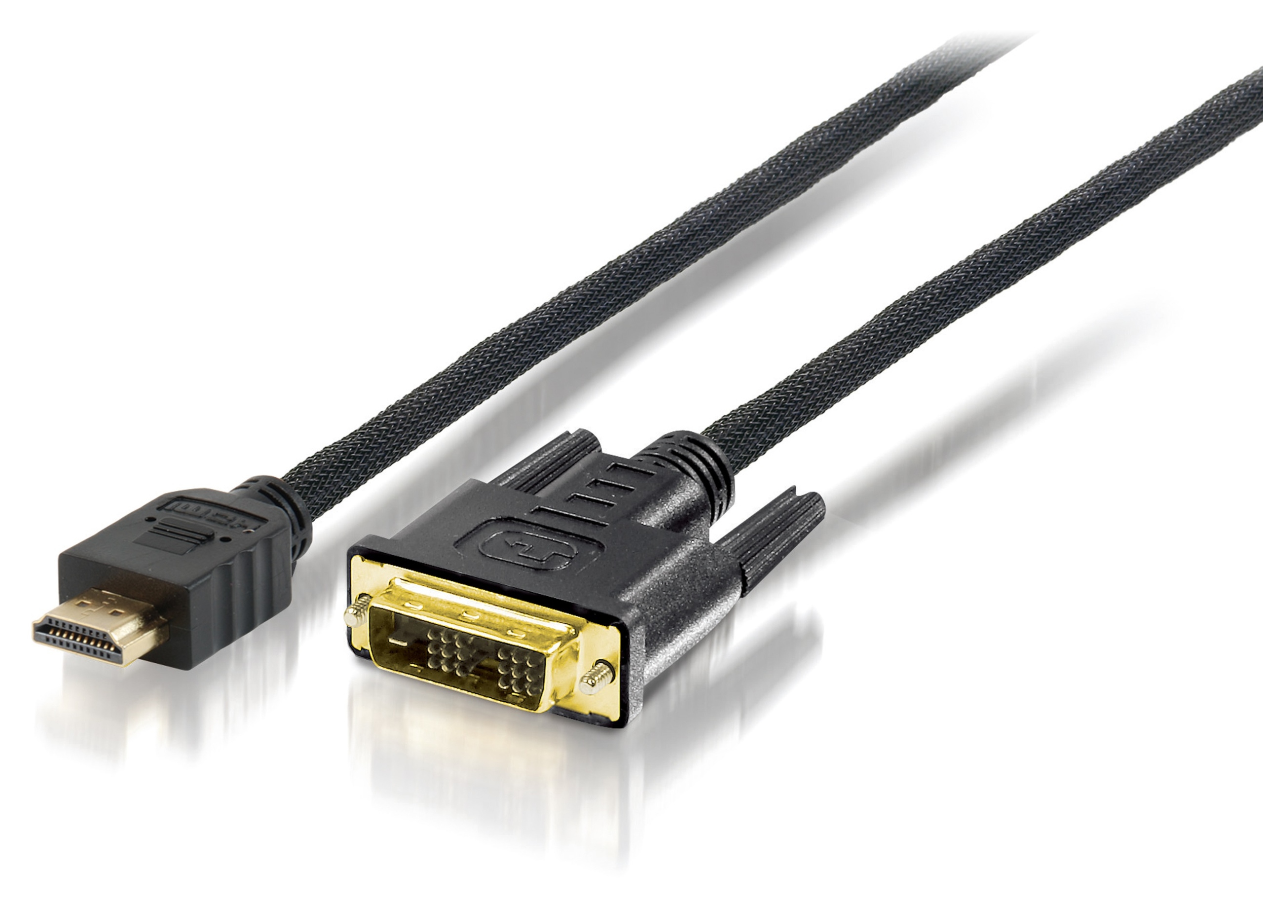 Kabel HDMI - DVI-D 2m czarny – Idealne połączenie dla Twojego sprzętu