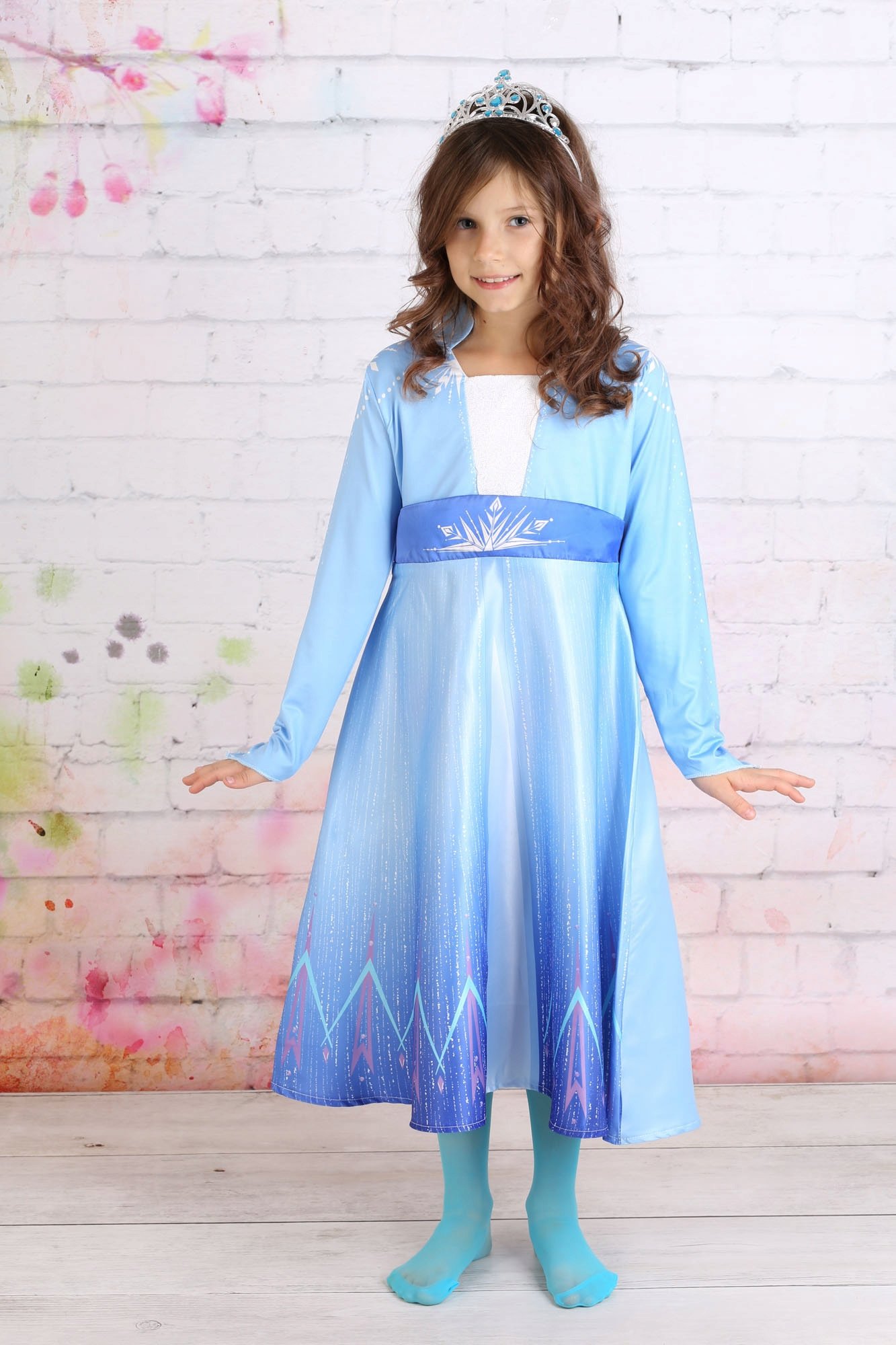 SUKIENKA ELSA FROZEN 2 KRAINA LODU 7-8L + OPASKA EAN 5945306234108