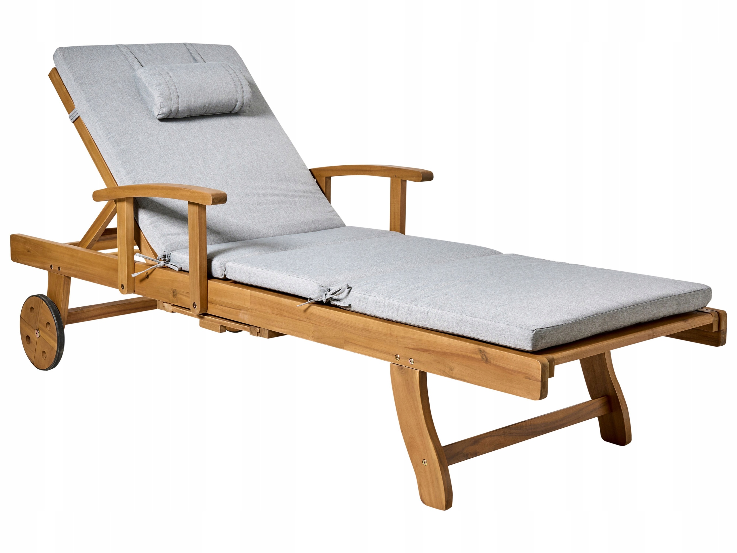 Leżak ogrodowy z poduszką JAVA PREMIUM – Komfort i styl w Twoim ogrodzie