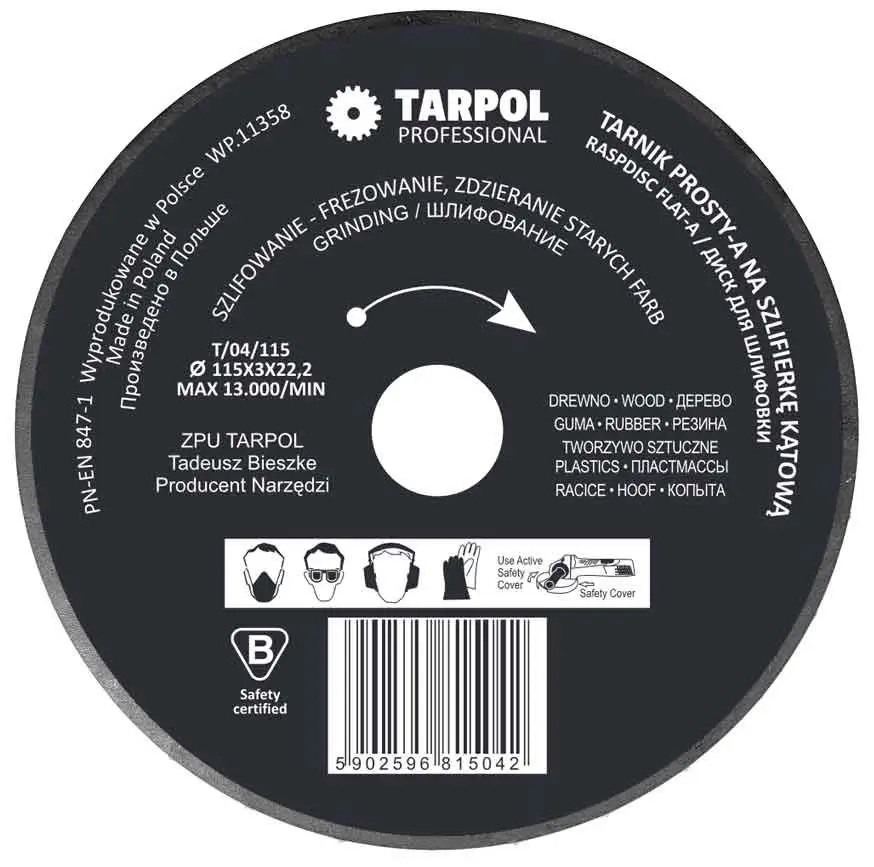 Wysoka wydajność przy maksymalnej prędkości obrotowej 13.000 obr./min