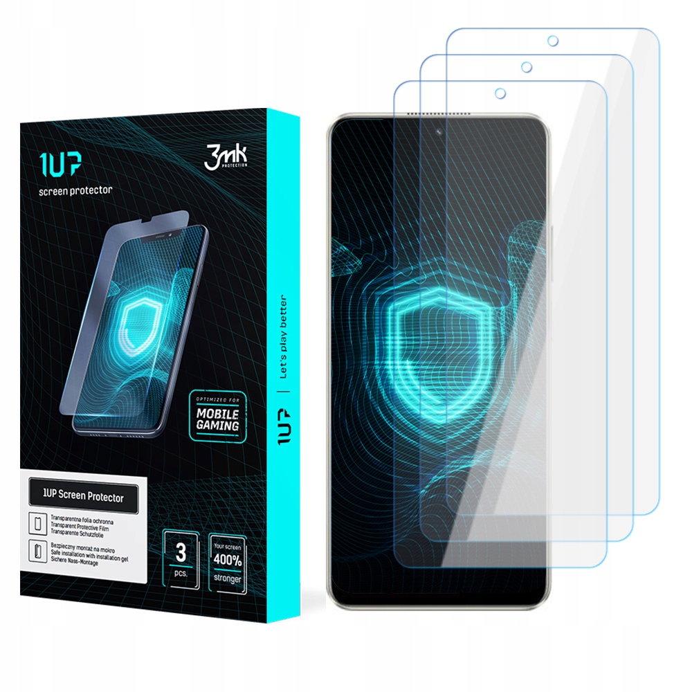 REALME 10 PRO - Folia ochronna 3MK 1UP dla graczy