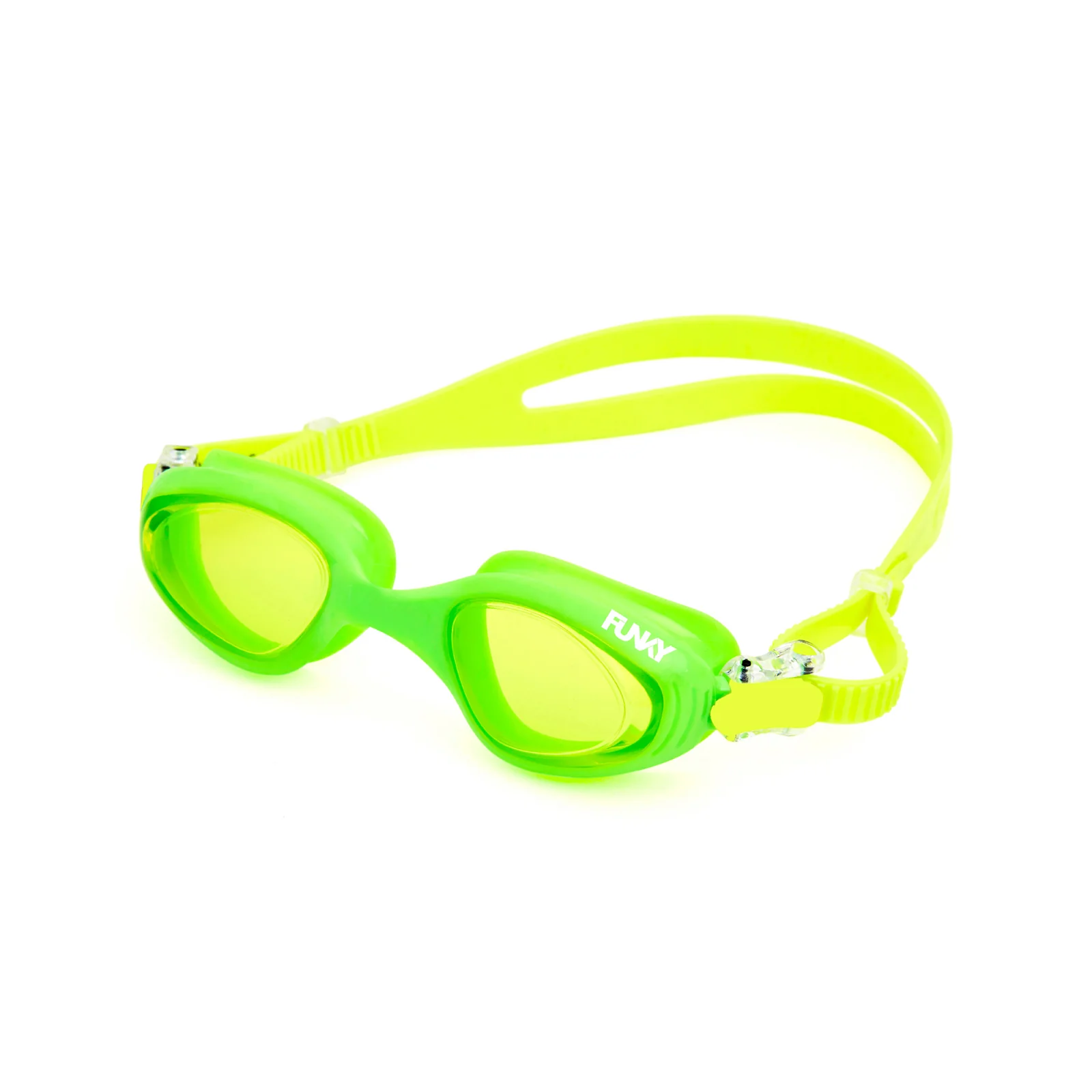 FUNKITA OKULARY FUNKY STAR GREEN MACHINE – Idealne okulary do pływania dla młodych sportowców