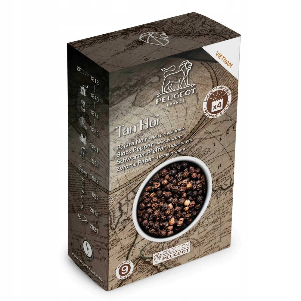 TAN HOI - pieprz czarny Wietnam 80 g – Idealny dodatek do Twojej kuchni