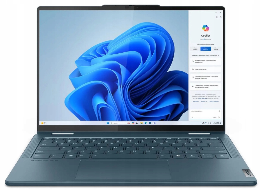 Laptop Lenovo Yoga 7 2w1 – Wydajność i wszechstronność w jednym