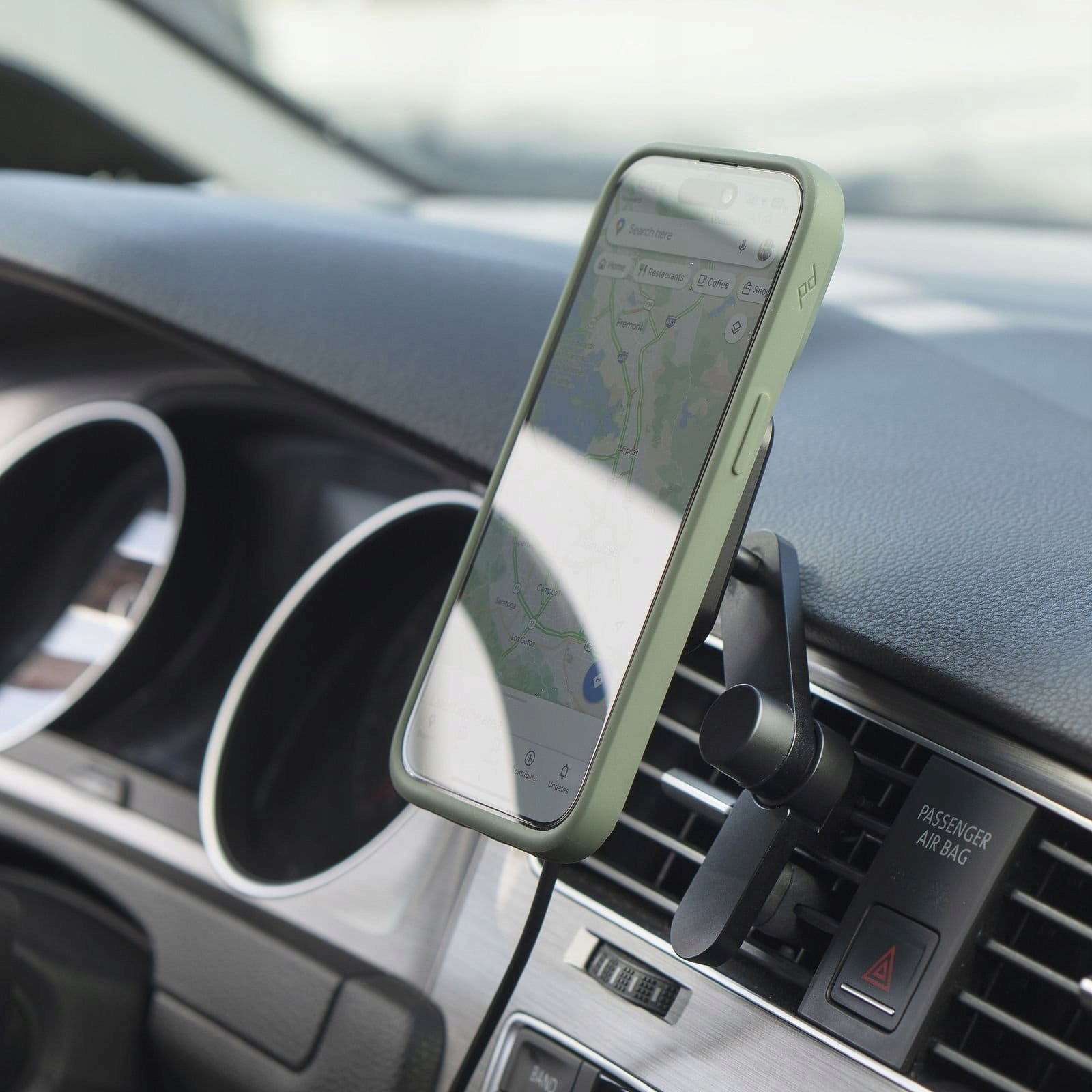 Peak Design Mobile Car Mount Vent Charging v2 – Magnetyczny uchwyt samochodowy z ładowaniem bezprzewodowym