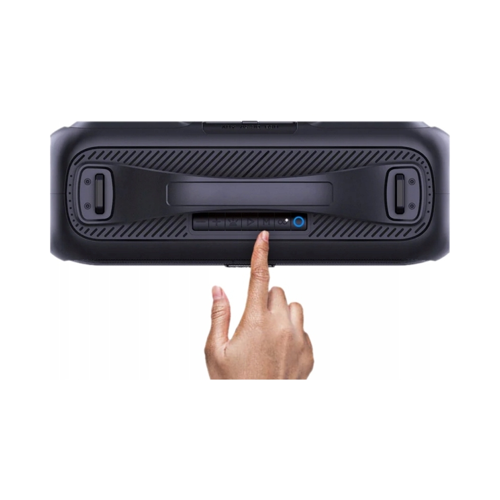Moc 40W RMS – Wyraziste basy dzięki technologii X Bass