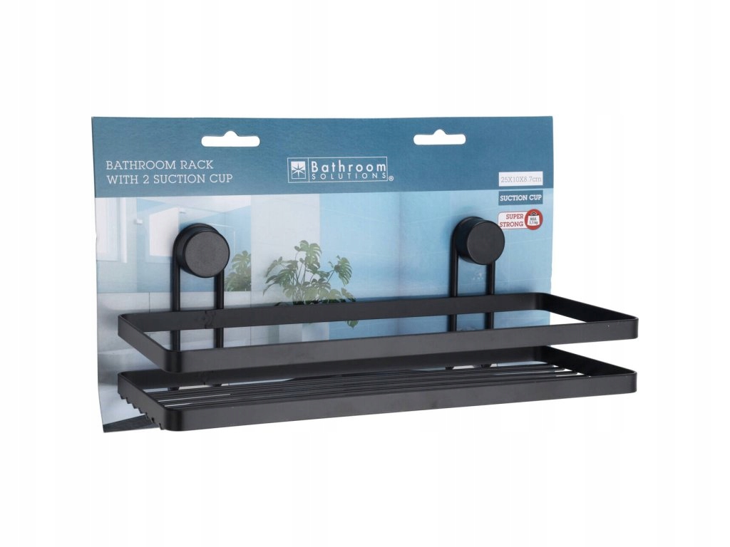 Łatwy montaż na przyssawki – bez wiercenia i uszkodzeń