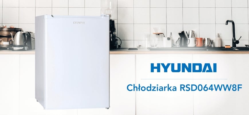 Lodówka Hyundai RSD064WW8E – Idealne rozwiązanie do małych przestrzeni