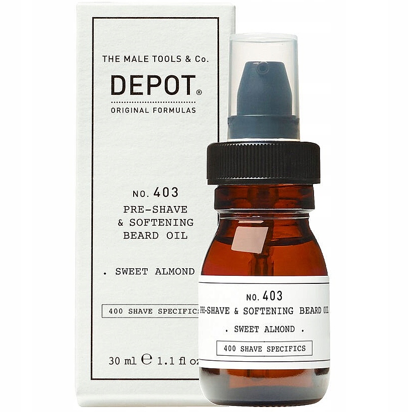 American Crew Depot 403 – Olejek przed goleniem zmiękczający zarost