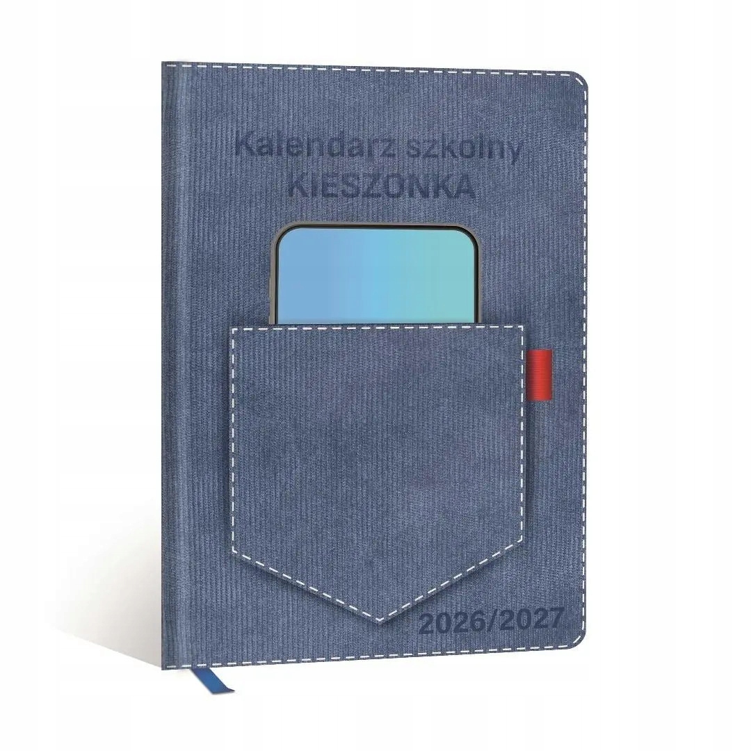 Kalendarz szkolny 2026/2027 'Kieszonka' – Idealny towarzysz w nauce