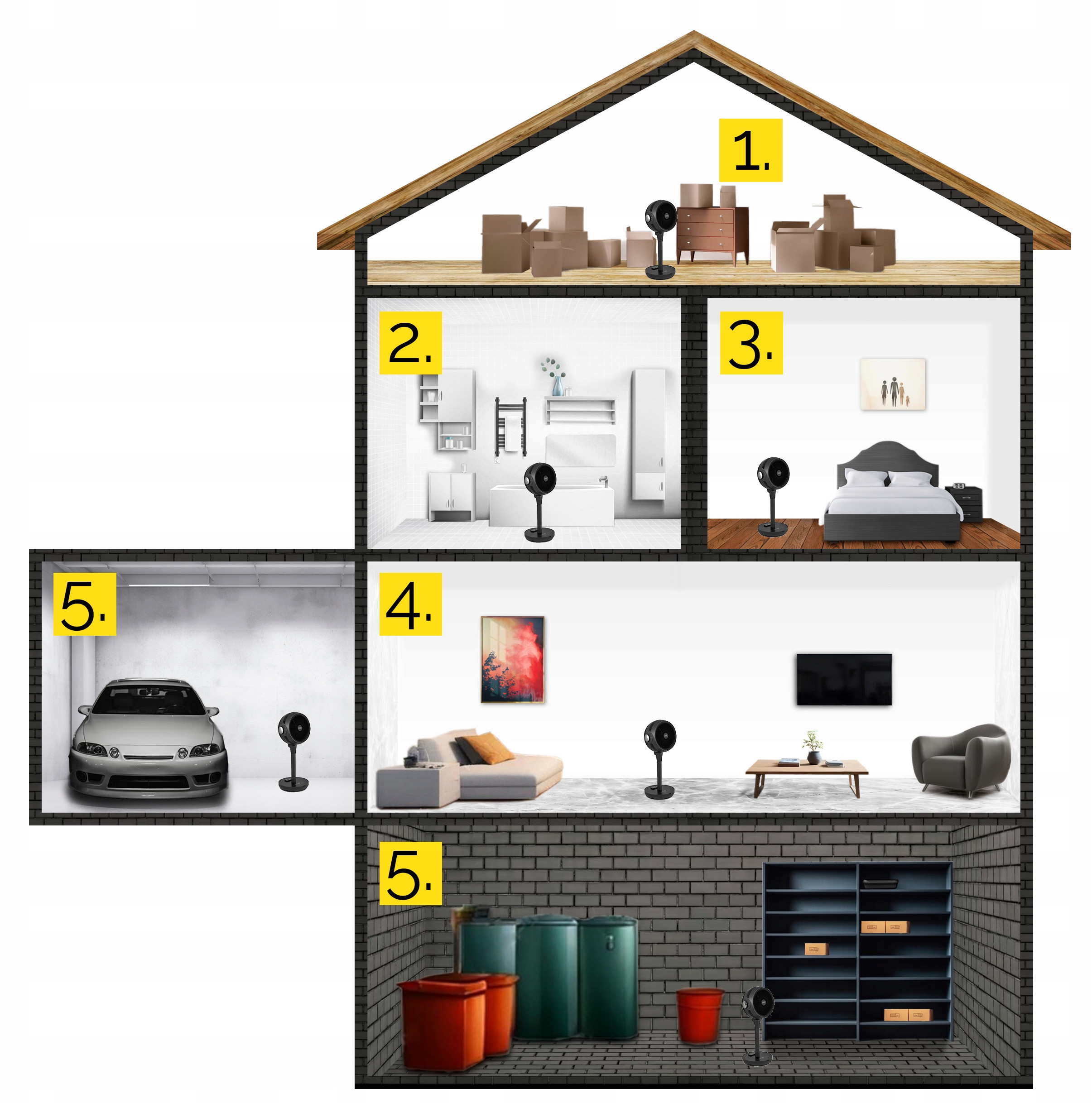 Wszechstronne zastosowanie – Idealna do różnych pomieszczeń